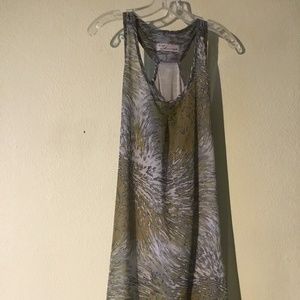 Sexy yet Stylish, Vintage Havana, sleeveless, multi print green dress